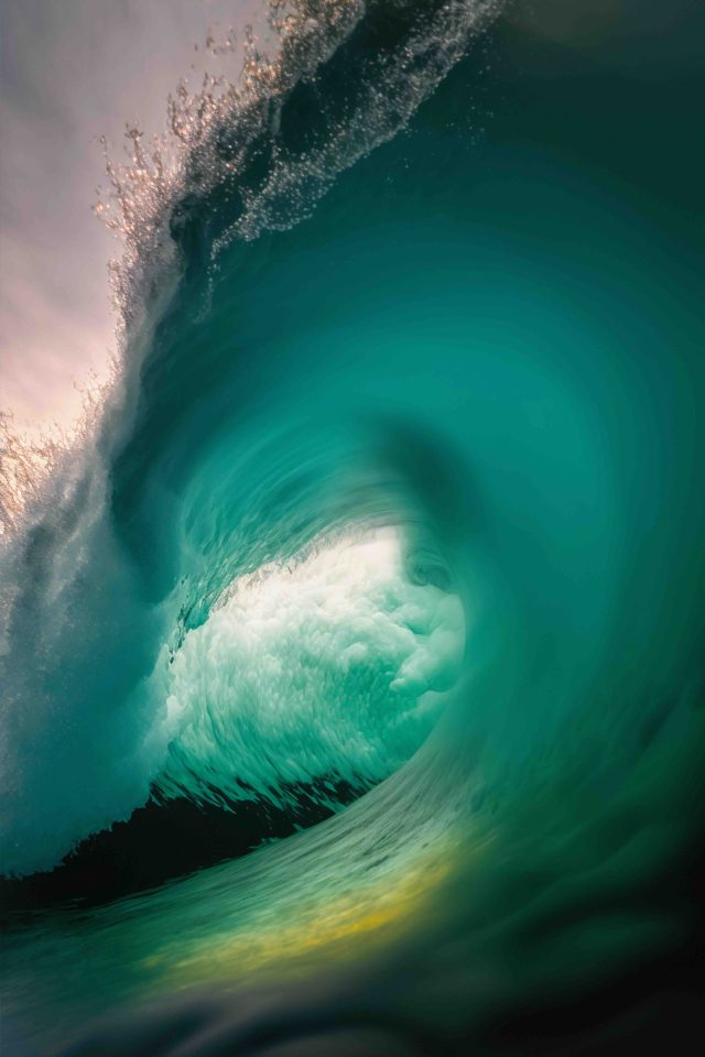 zoom rouleau vague