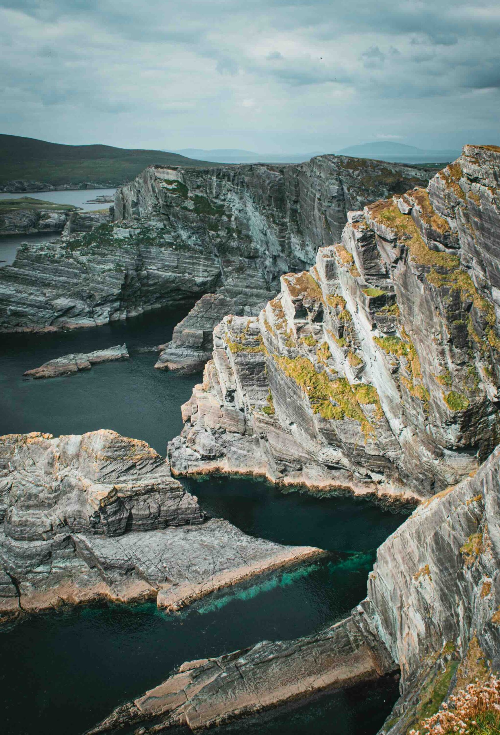 Roc Irlande falaise